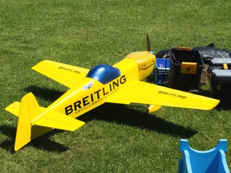 Andy's Breitling which flew well